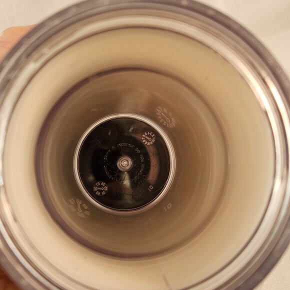 Starbucks Spring Floral Traveler Tumbler Acrylic Coffee Mug 2004 Yellow 16oz - Picture 9 of 13